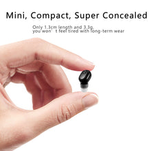 Load image into Gallery viewer, DISUNME X7 Single Bluetooth Headphones Black/White/Brown